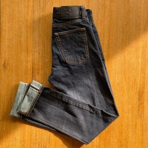 +J SELVEDGE STRAIGHT JEANS (Jill Sander for Uniqlo)